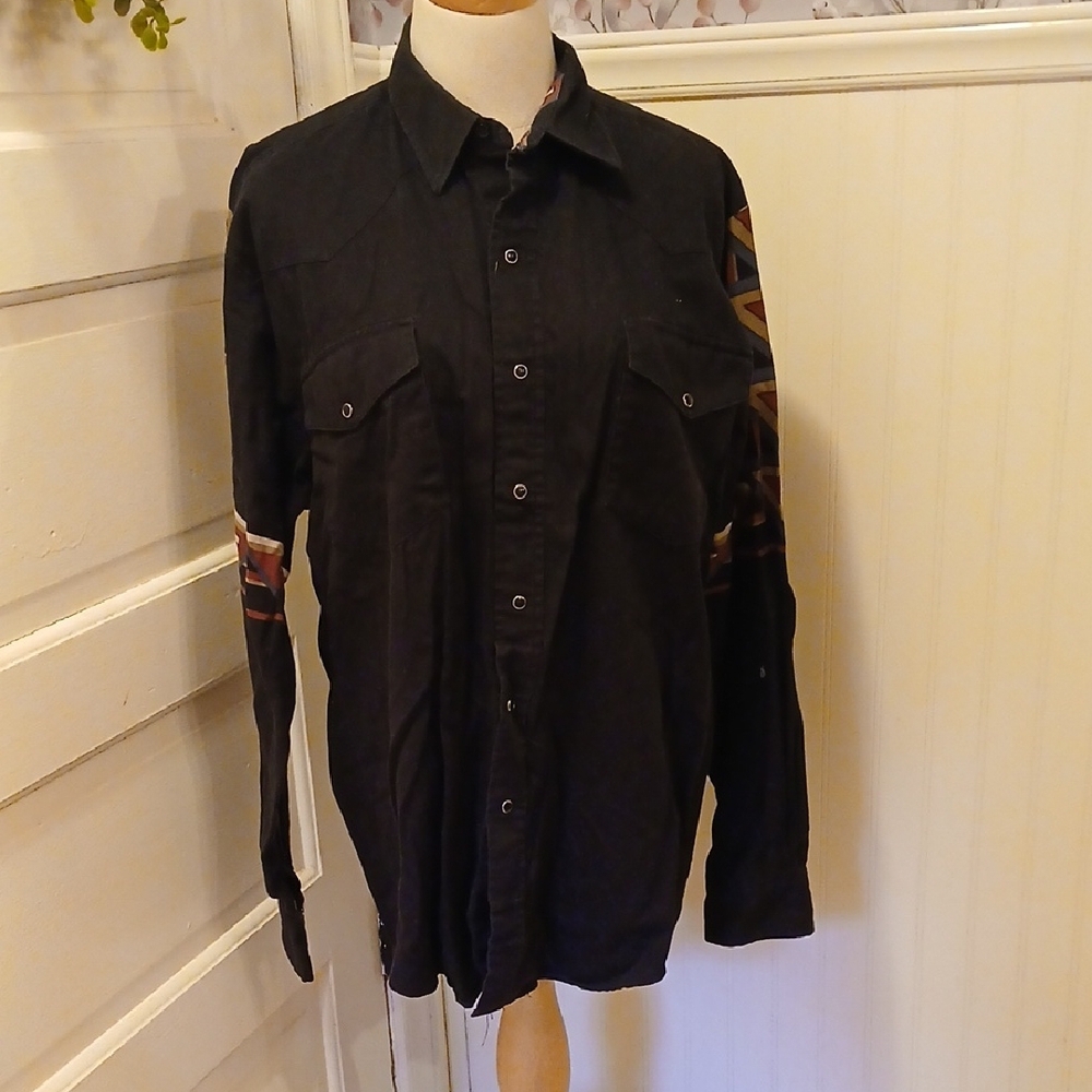 Roper Multicolor Geometric Pattern Shirt